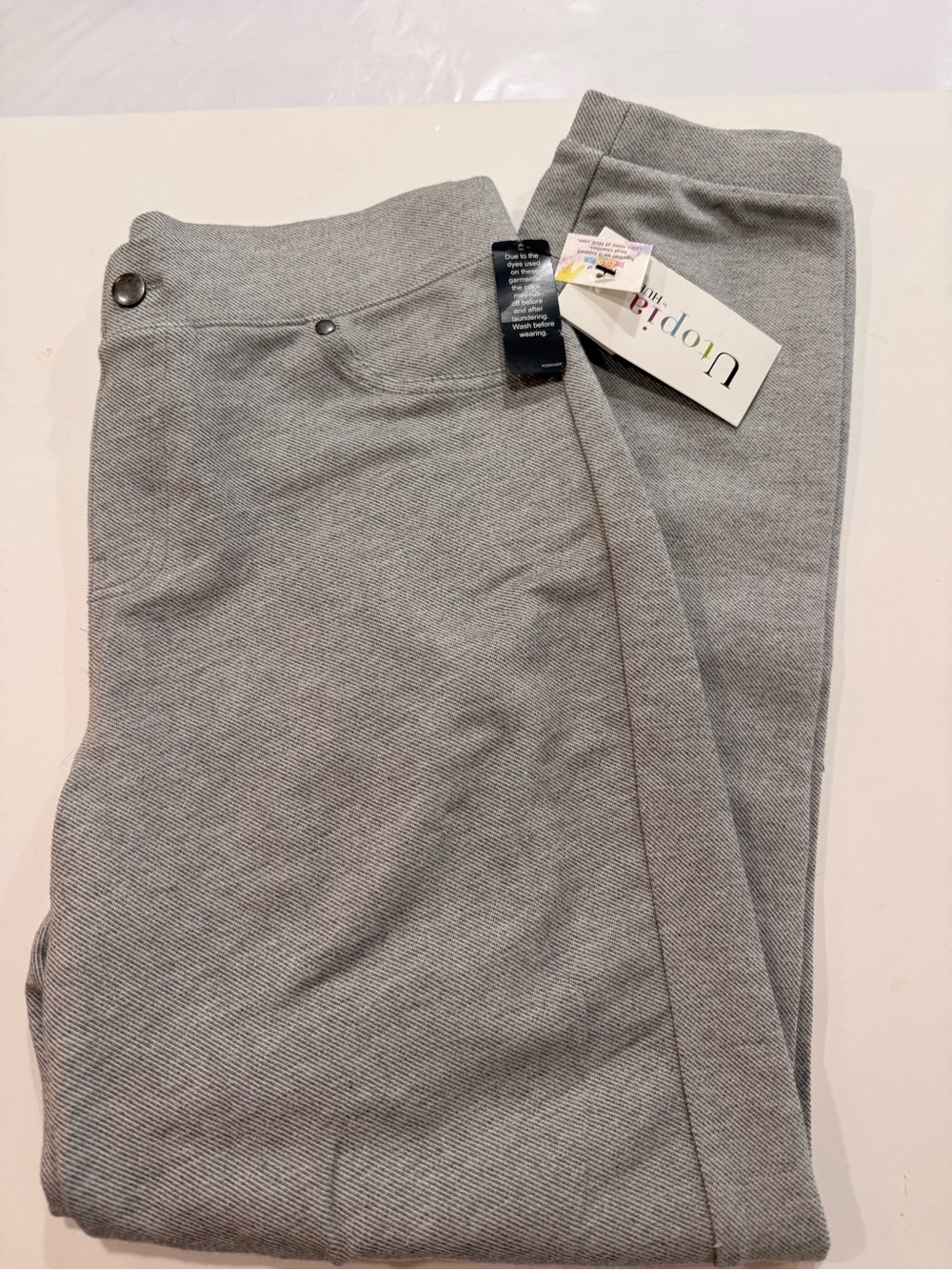 Utopia Light Gray  Knit Pant jogger